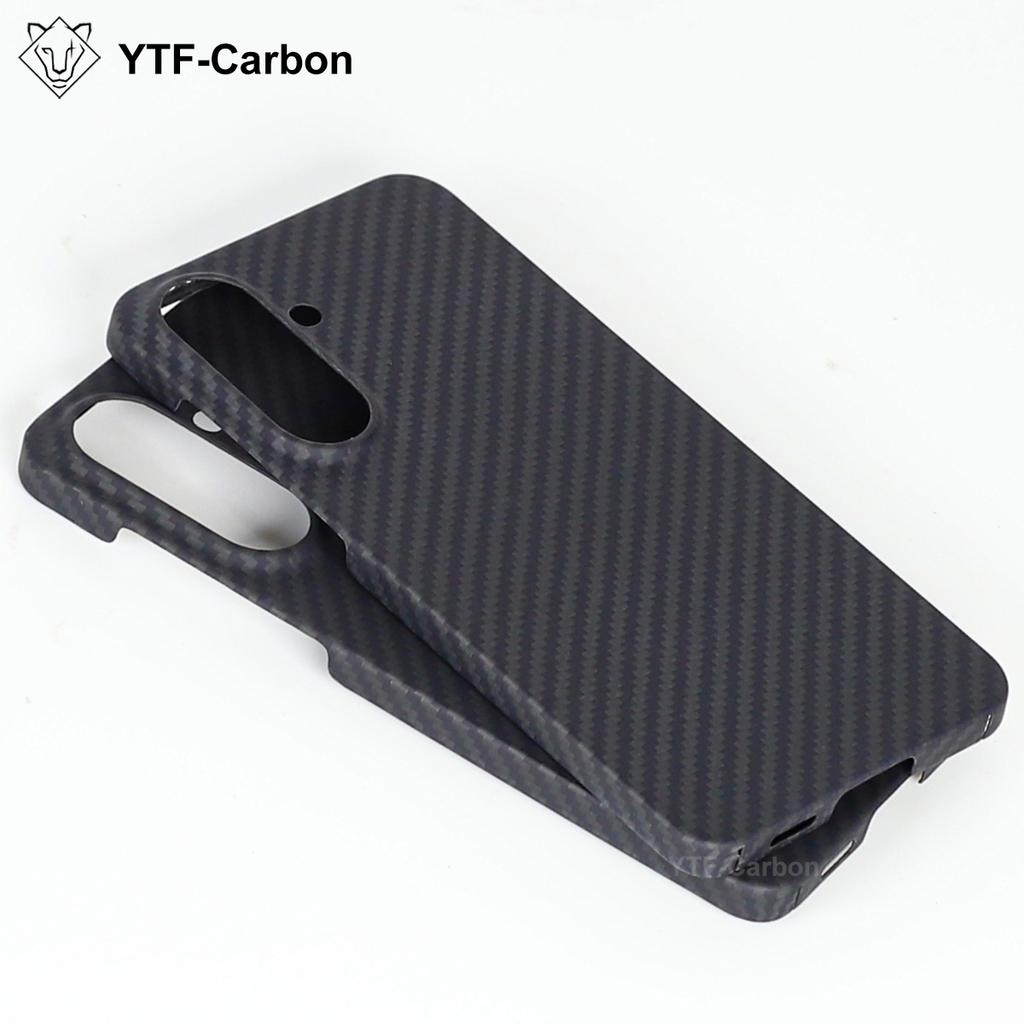 YTF For Samsung Galaxy A57 Case Aramid Fiber Carbon Magnetic Kevlar Thin Light Premium Galaxy A57 A56 Cover Slim Black Men Hard