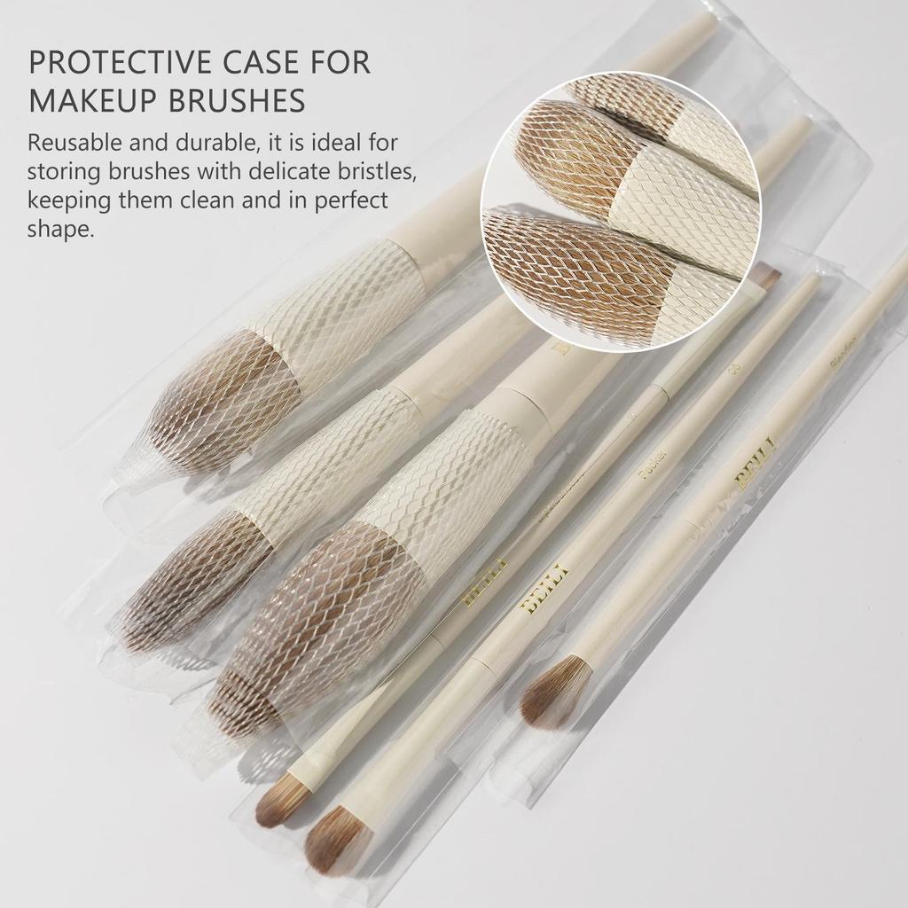 BEILIMakeup Brush Set 15Pcs Suitable for Loose Powder Blush Eye Shadow Eyeliner Soft Hair Cosmetics Brushes
