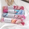 1PC 100g Cotton Bamboo Fiber Yarn for DIY Hand Knitting Hand-Dyed Lace Gradient Color Crocheting Sweaters Shawl Scarves