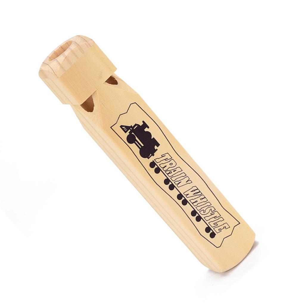 Wooden Train Whistle Toy For Kids Enhancing Musical Skill And Creativity for Party Gathering Fun and Roleplay Game