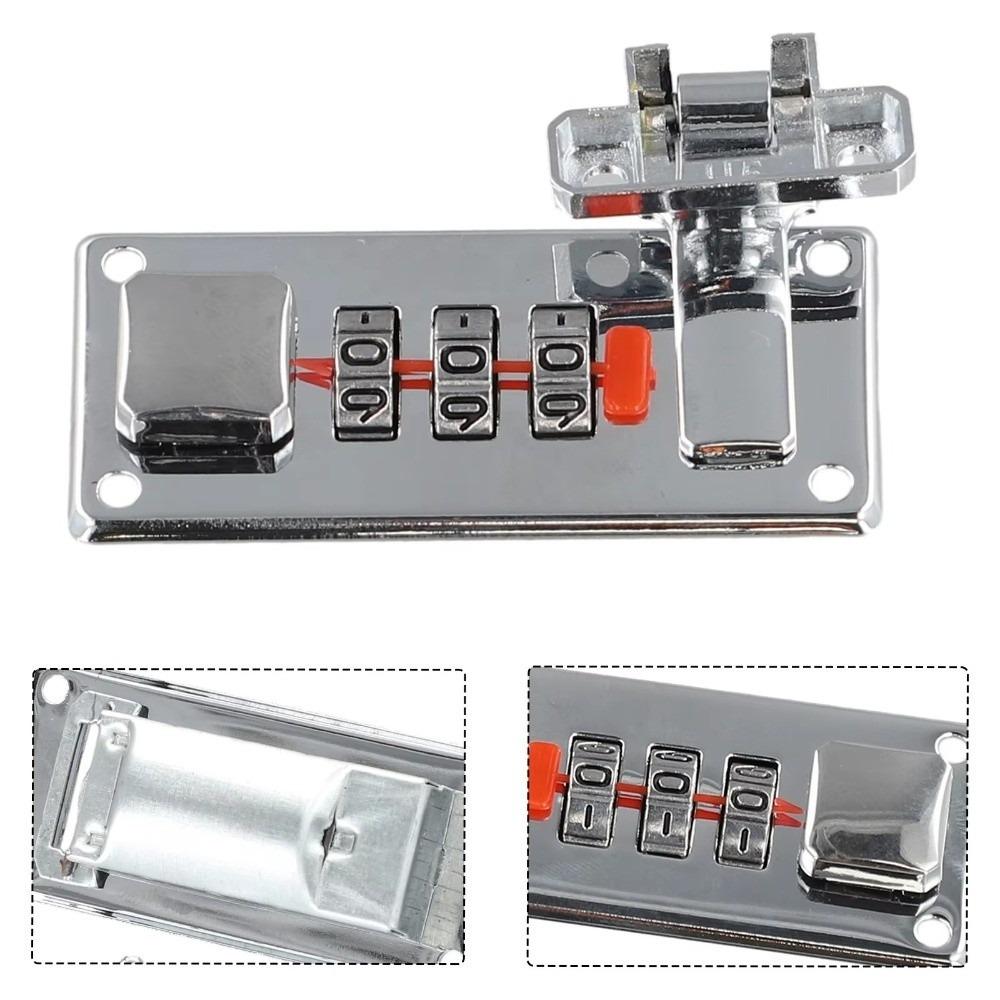 Keyless Luggage Lock 65 X 29mm Fixed Lock Home Hardware Accessories Combination Lock Jewelry Box