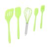 5pcs Silicone Kitchen Utensils Set Safe Heat Resistant Easy Cleaning Silicone Kitchenware Cooking Utensils Kit