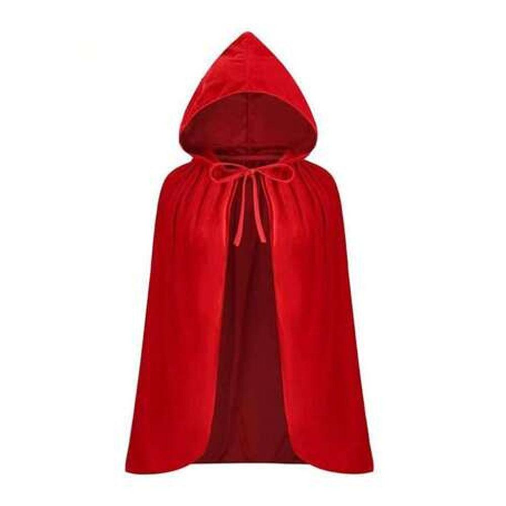 Vintage Halloween Hooded Cloak Lace-up Cosplay Costume Creative Gift Overcoats