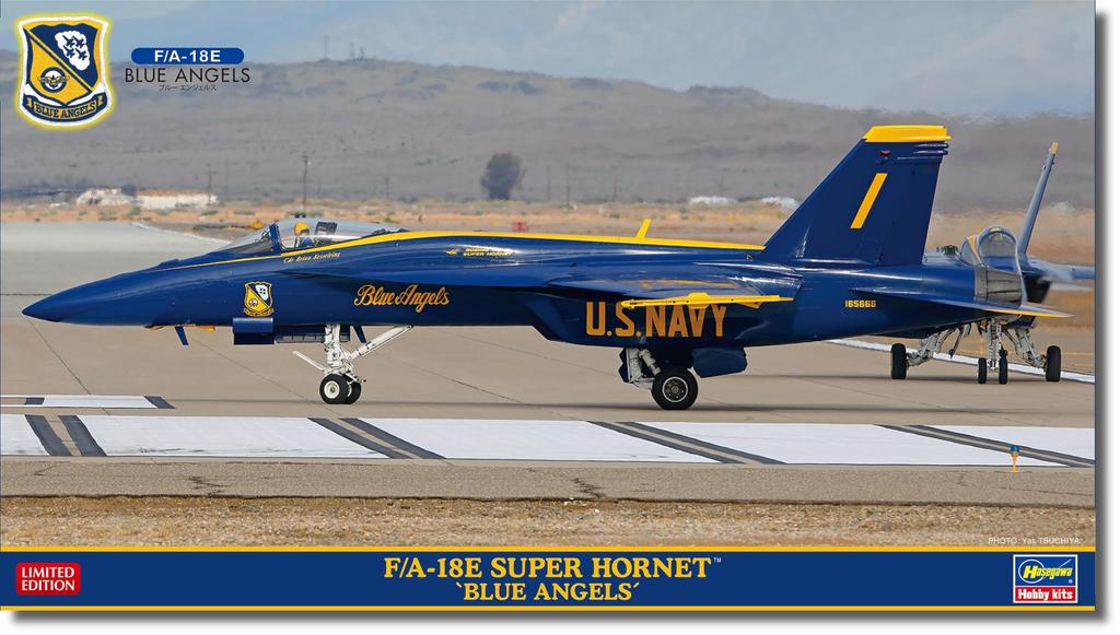 Hasegawa USA Super Hornet Blue Angels Plastic Model Kit 02467 1/72 F/A-18E
