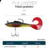 Oeny 12g Curly Tail Lead-Weighted Soft Fishing Lure