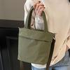 Wholesale New Japanese and Korean Simple Casual Solid Color Handheld Cloth Bag Women's Fashion Ins Wind Lightweight Versatile Messenger Bag