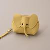 New Women's Elephant Coin Purse Keychain - Fashionable Card Holder & Lipstick Storage