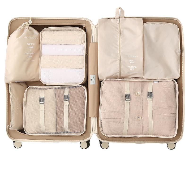 Seven-Piece Travel Storage & Packing Cube Set for Clothes