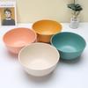 Single Bowl Household Tableware Wheat Straw Rice Rice Bowl Japanese Ramen Bowl Dessert Bowl Instant Noodle Soup Bowl