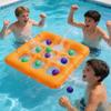 Aufblasbares Pool-Wurfspiel Aufblasbares Spielzeug Brettspiele Wasserspiele Schwimmendes Wurfspiel Für Party & Pool Schwimmende Wurfbecken Zubehör
