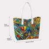 Colorful Geometric Pattern Tote Bag Casual Large Capacity Daily Shoulder Bag Fashion Handbag For Shopping Travel Commute