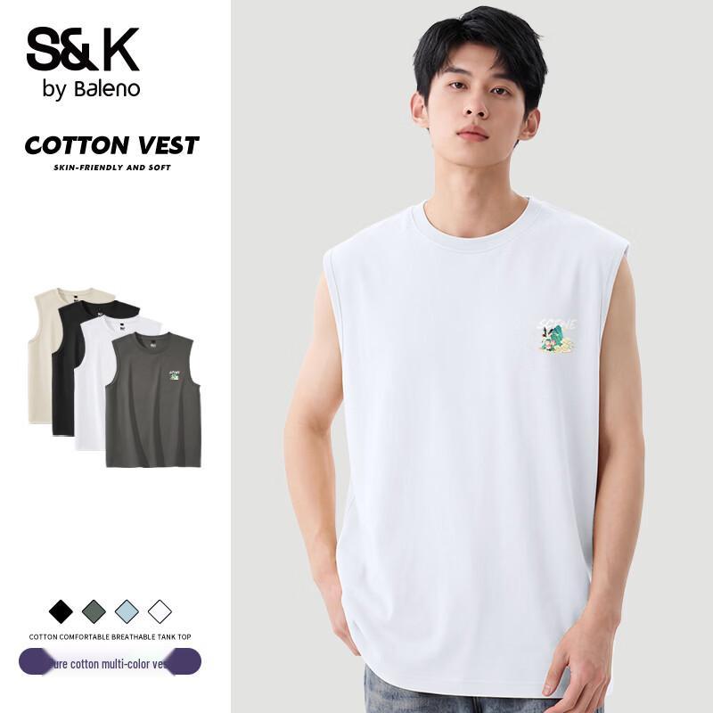 Baleno Men s Sleeveless T-Shirt Vest M