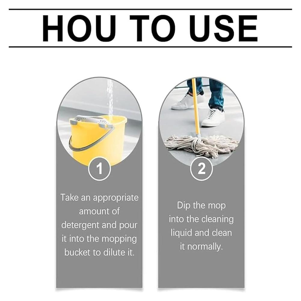 Highly Scented Mop Soaps Natural Smelling Floor Cleaning Solution For Household