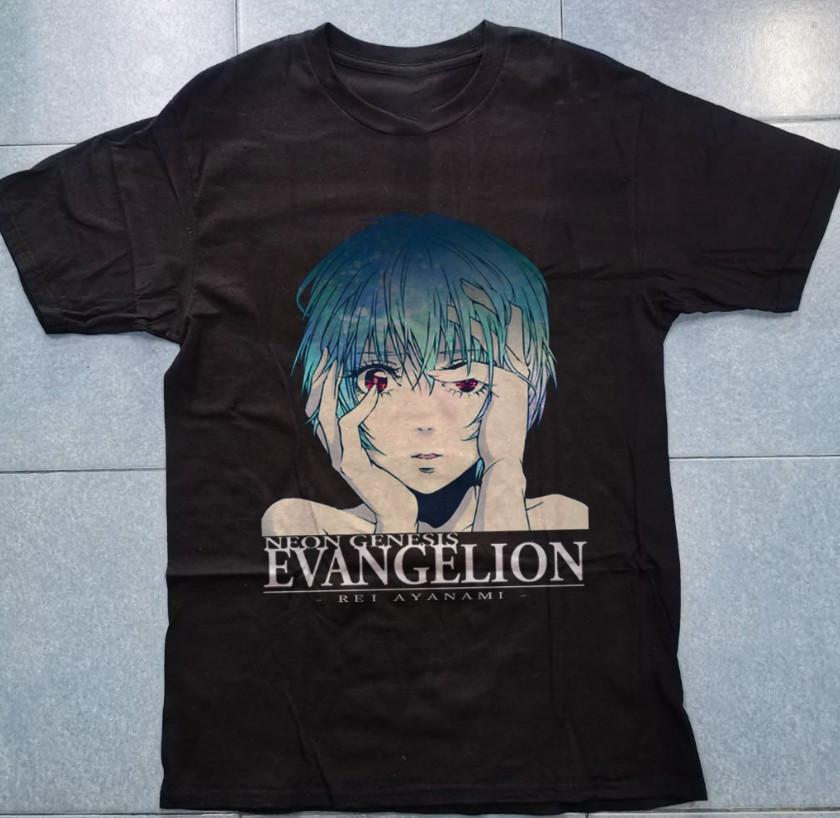 NEON GENESIS EVANGELION REI AYANAMI ADULT T shirt Dad gift Father day shirt Unisex T-Shirt S