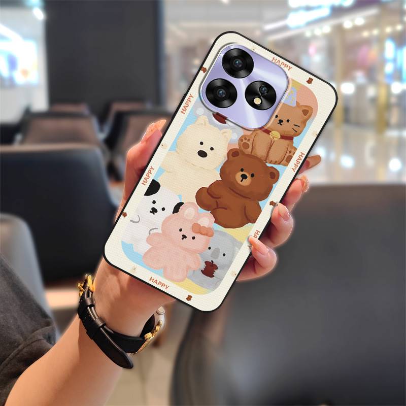Anti-dust Back Cover Phone Case For UMIDIGI A15/A15C/A15T Dirt-resistant Fashion Design Soft Case Shockproof Cartoon TPU
