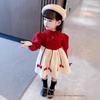 2024 Toddler Girls' Princess Winter Dress - Autumn/Winter Style