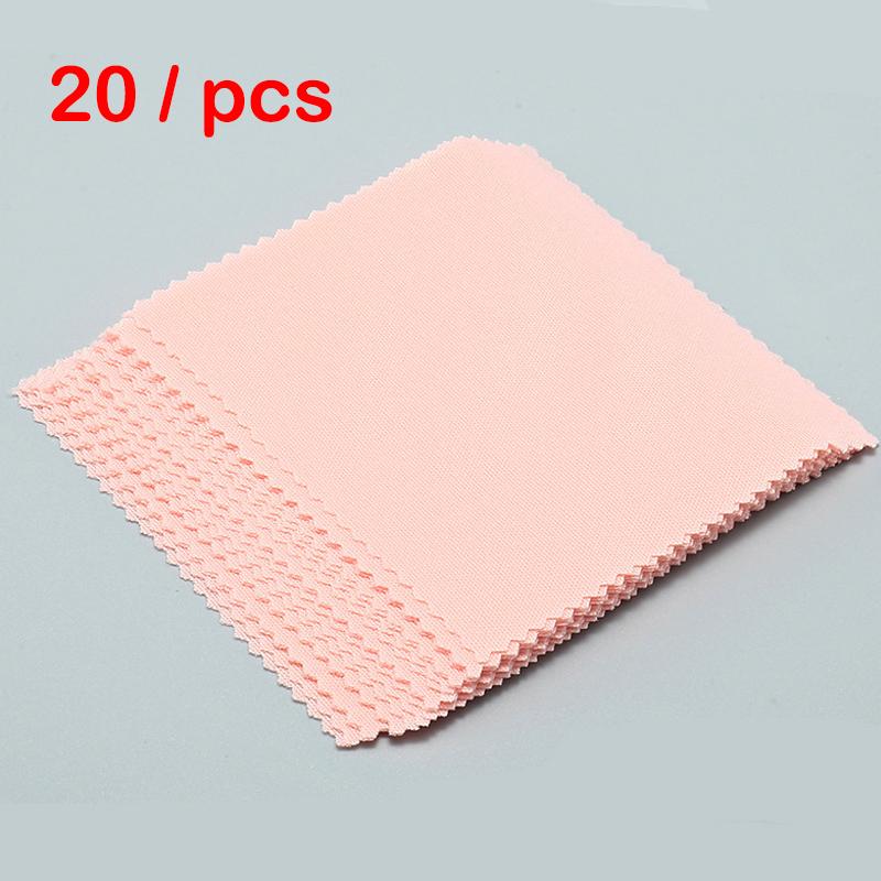 

20 pcs/lot Multicoloured Microfiber Sunglasses Eyeglasses Cleaning Cloth 13*13cm Eyewear Glasses Clean Lens Cloth Accessories