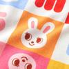Short Sleeve Logo Bear Rabbit Made In Japan Boys Girls Baby Kids Clothes 100cm Pink [MIKI HOUSE] T-shirt Children's 12-5203-685