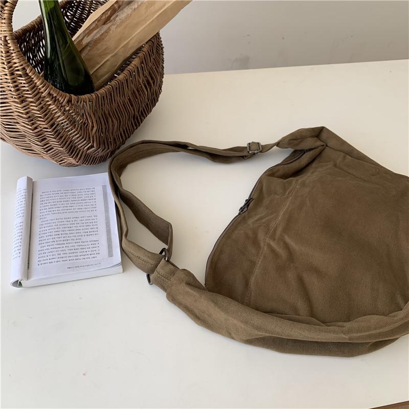 Solid Color Women's Simple Hobos Shoulder Bags Casual Large Capacity High Quality Messenger Bag Female Travel Tote Handbags