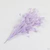 25 30cm Colored Chicken Feather Sprays On Wire For Florist Decor