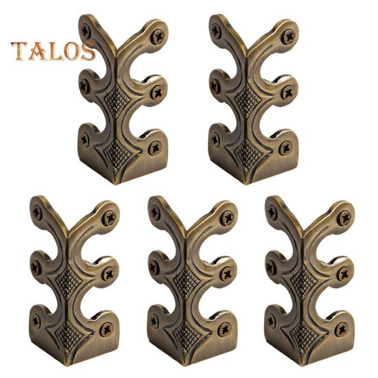 

5/10/15 шт. Защитные уголки с винтами в винтажном стиле из цельного металла для плинтусов, простая установка, защитные уголки для плинтусов 5pcs бронзовый