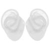 Silicone Ear Model Simulation Artificial Ear Display Model for Hearing Aids Wearing