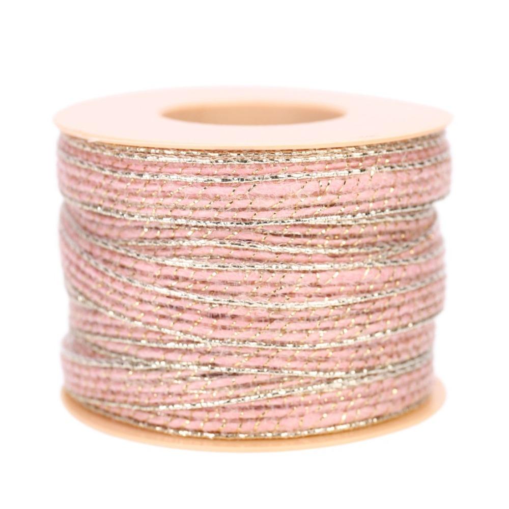 

Coarse Texture Retro Linen Ribbon Shining Wedding Decor Webbing Mixed Ribbons Lace Bow Tie рожевий