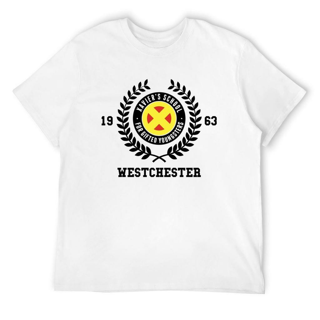 xavier's school for gifted youngsters (classic) T-Shirt anime clothes street wear summer tops Men's clothing