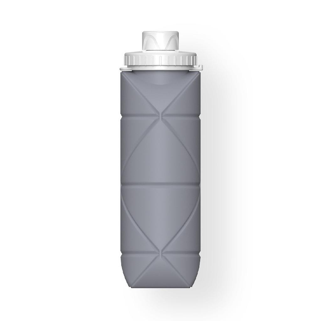 600ml Collapsible Water Bottles Foldable Leak Proof Travel Water Bottle Reusable Camping Cup For Outdoor Sports