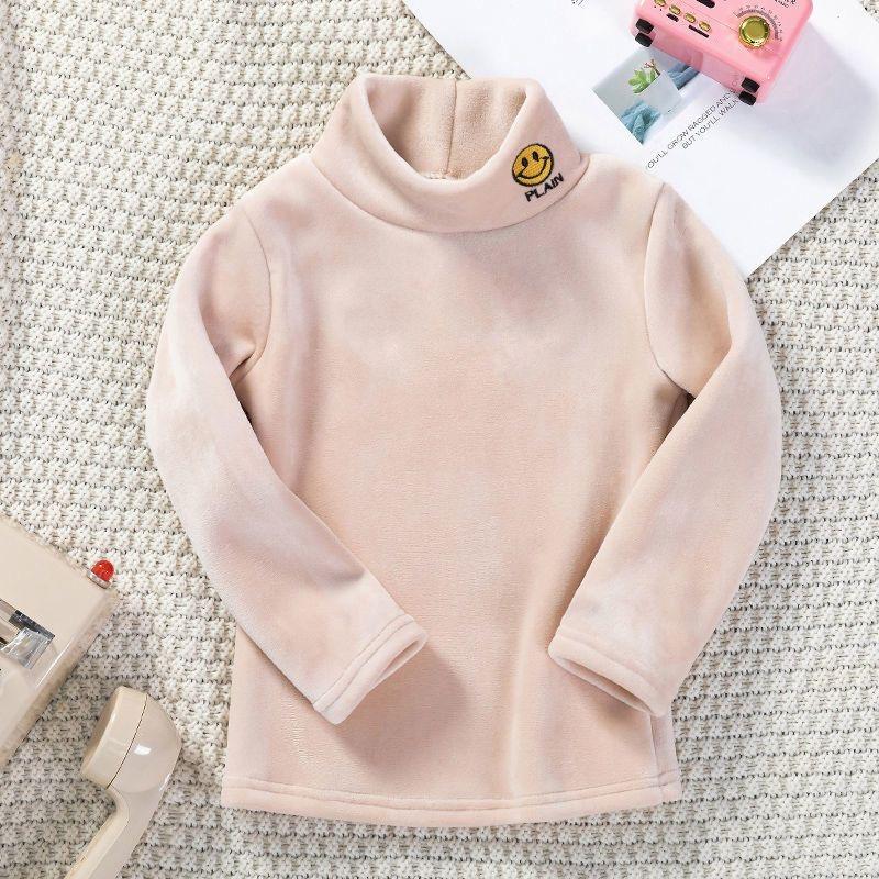 Autunno Inverno Caldo Moda Bambino Ragazzi Ragazze Peluche Calde Felpe Pullover