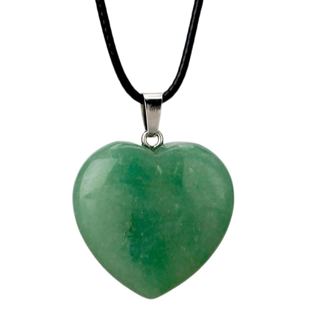 Valentine's Day Pink Crystal Heart Leather Necklace for Women - Fashionable Agate Cross-Border Jewelry.