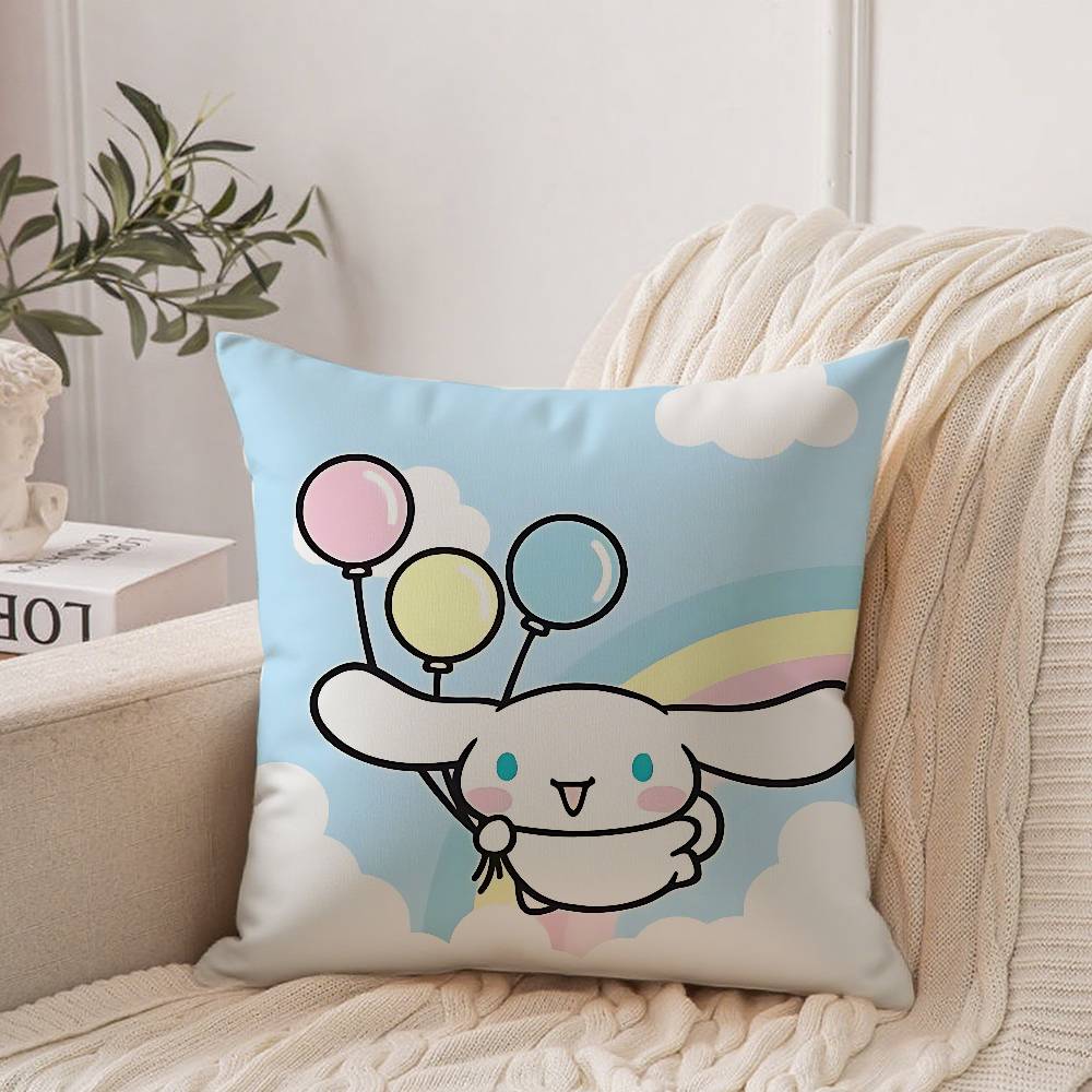 Süßer C-Cinnamoroll Kawaii Kissenbezug Heimdekoration Überwurf für Sofa Bett Auto Zimmer Dekoration Geschenkidee