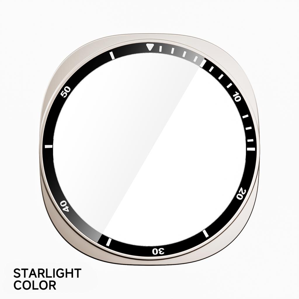 Tempered Glass+ PC Cover for Samsung Galaxy Watch 8 44mm All Coverage Protective Bumper Case for Galaxy Watch 8 40mm Accessories