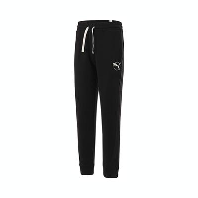 Sports Training Mid-Waist Drawstring Casual Pants Men Pants Black 686369-01