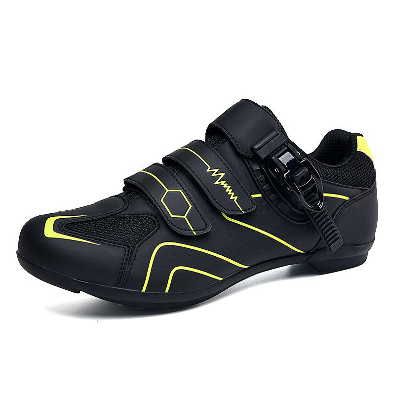 QX2003 Men's Women's Cycling Shoes Low Top Mountain Lock Road Unlock Bicycle Large Rotating Button