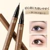 XIXI BOX Liquid Gray Brown Eyeliner, Ultra-Fine Brush, Quick-Drying, Smudge-Resistant, Waterproof, #4