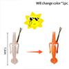 Color Changing Roast Duck Chicken  Fish Squid Pork Funny Bag Hanging Pendant Car Swing Duck Car Rearview Mirror Pendant Gift