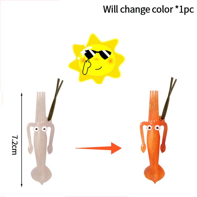Color Changing Roast Duck Chicken  Fish Squid Pork Funny Bag Hanging Pendant Car Swing Duck Car Rearview Mirror Pendant Gift