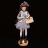 Wooden Base Doll Display Holder Stainless Steel Support Doll Bracket Universal Doll Stand  Bjd Doll