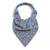 Floral Fabric Triangle Headband & Scarf Hair Tie for Women - Versatile Elastic Band Accessory