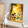 Disney diamond painting Mickey Mouse and Donald Duck in forest handmade diy mosaic art painting kit home decoration