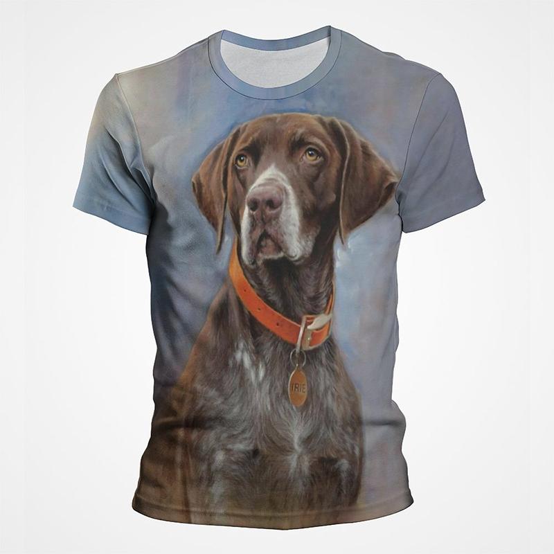 Summer New Clothing Pug Dog 3D Print Girl Kids Kawaii Printed T-shirt Fashion Harajuku Short Sleeve Men Women Children T shirt