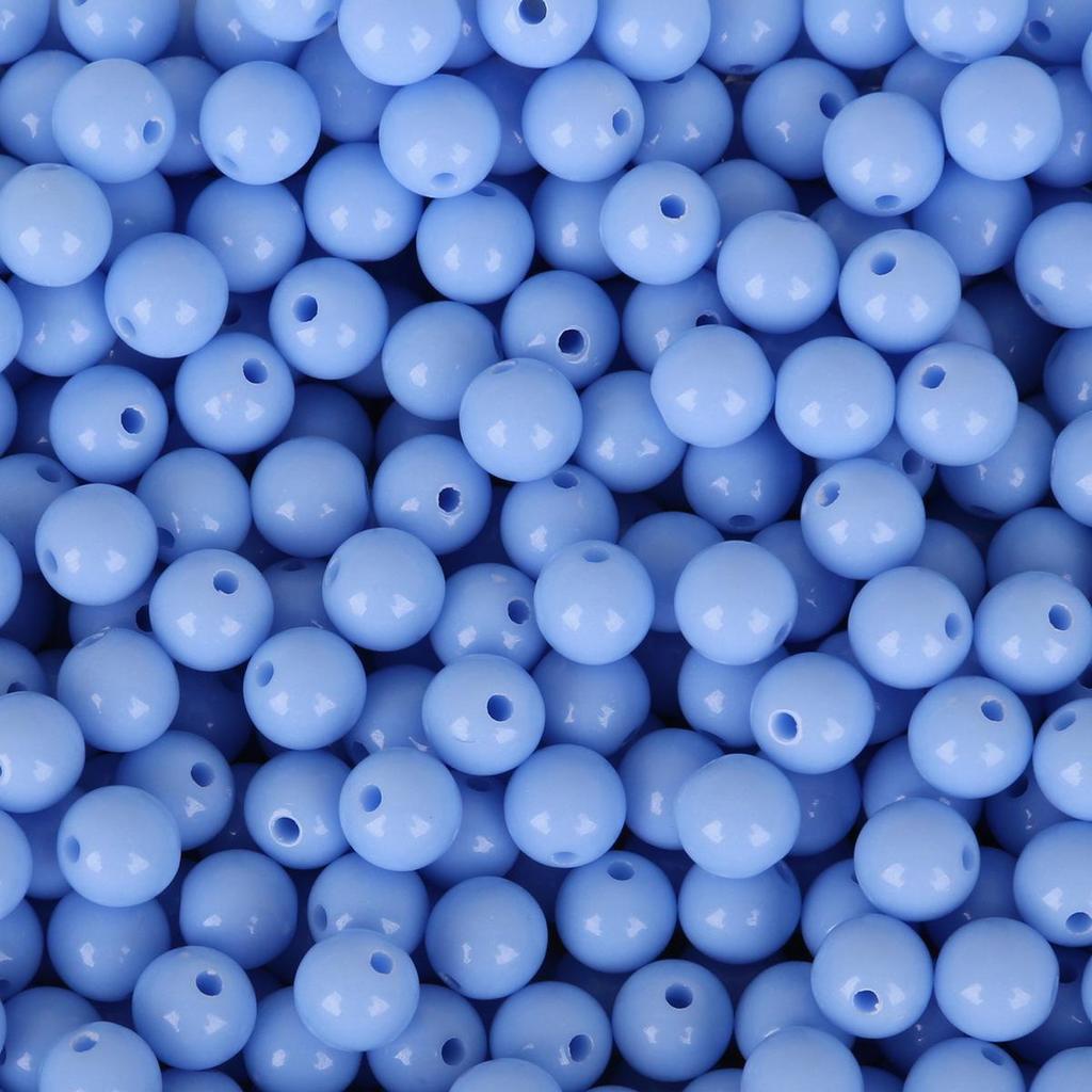 Spring Color Acrylic Beads for Children's DIY Projects