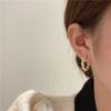 New Style Fashionable Small Fresh Spiral Round Earrings