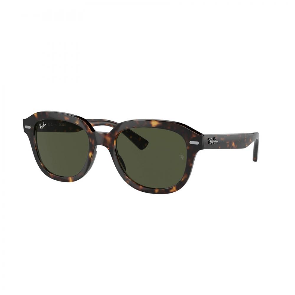 Ray Ban Erik Green Square Unisex Sunglasses Rb4398 902 31 51