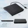 Externes CD DVD Laufwerk USB 3.0 Slim Tragbar Passend für DVD-R DVD-RW Player Brenner für PC Laptop Computer Desktop Windows 10/8/7