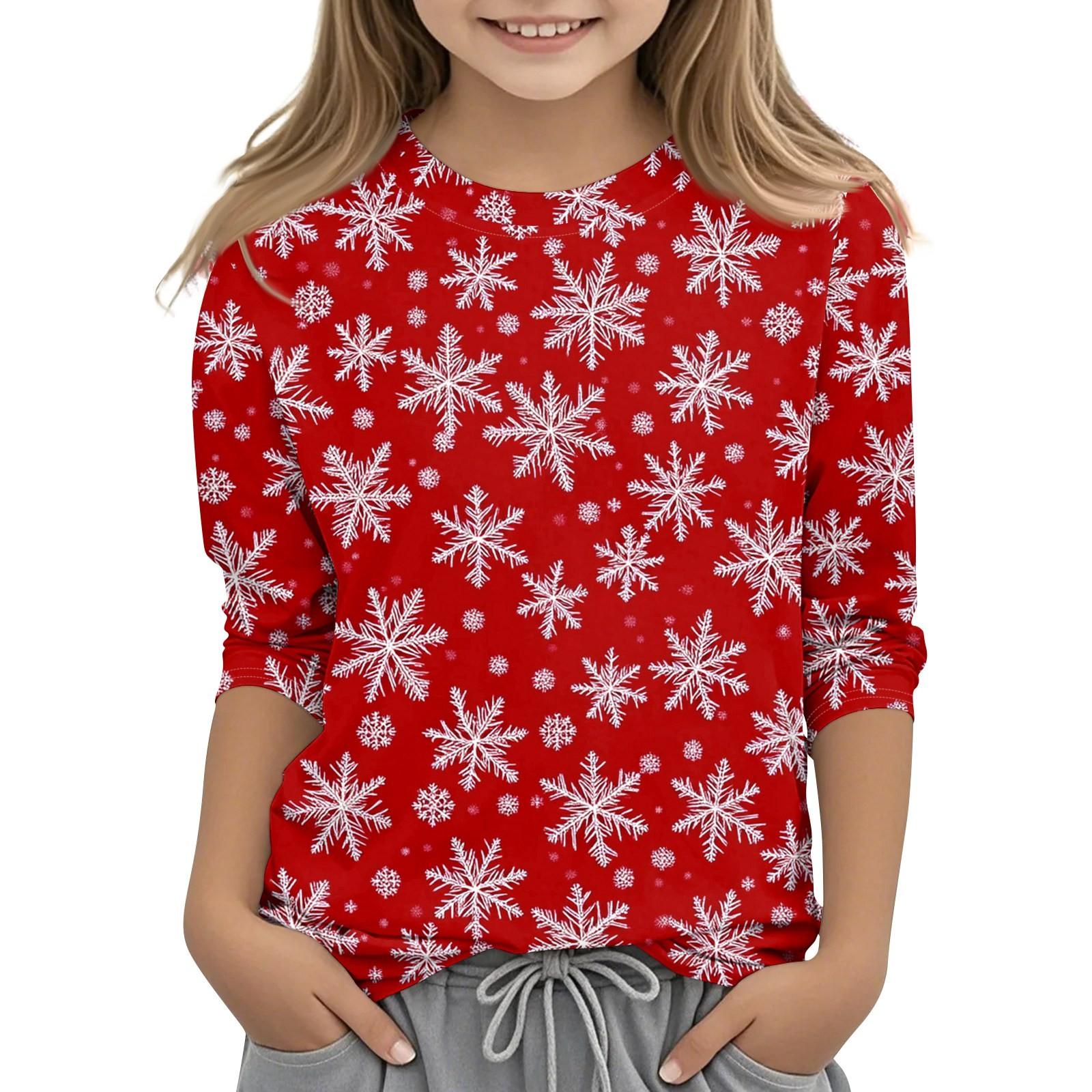 

Детская футболка с круглым вырезом и принтом, рукава 3/4, повседневная футболка 150