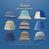 Chapeau de Soleil de Plage Pliable en Paille pour Femme