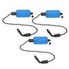 3PCS 5mm Hole Bite Indicator Alerter Iron Fishing Alarm Hanger Fishing Alarm Chain  Outdoor Use