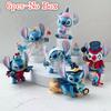 Latest Stitch Weird Diary Series Anime Figures Creative Cute Doll Statue Model   Plaything Kids Birthday Gifts